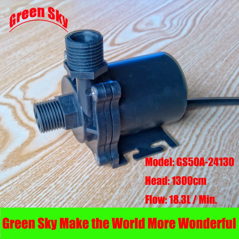 18.3L/Min 1300cm Head 24V DC 76.8W Submersible fountain aquarium circulation brushless hot water pump 24v
18.3L/Min 1300cm Head 24V DC 76.8W Submersible fountain aquarium circulation brushless hot water pump 24v