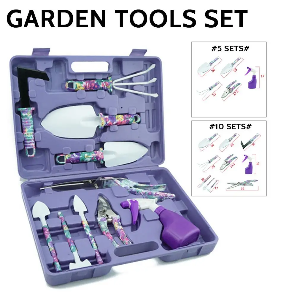 Garden Tools Set 5 /10 Lightweight Gardening Tools Kit Non-slip Handle Garden Hand Tools Gifts Garden Tools Weeding Digging
Garden Tools Set 5 /10 Lightweight Gardening Tools Kit Non-slip Handle Garden Hand Tools Gifts Garden Tools Weeding Digging