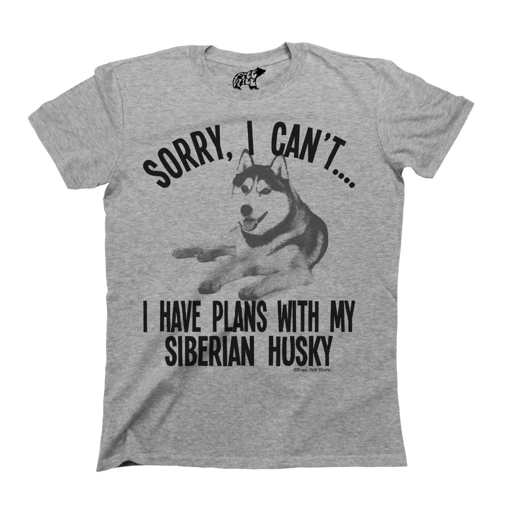 Newest 2019 T Shirt Men O Neck Cotton T-Shirt Sorry I Cant I Have Plans With My Siberian Husky Dog T-Shirt
Newest 2019 T Shirt Men O Neck Cotton T-Shirt Sorry I Cant I Have Plans With My Siberian Husky Dog T-Shirt