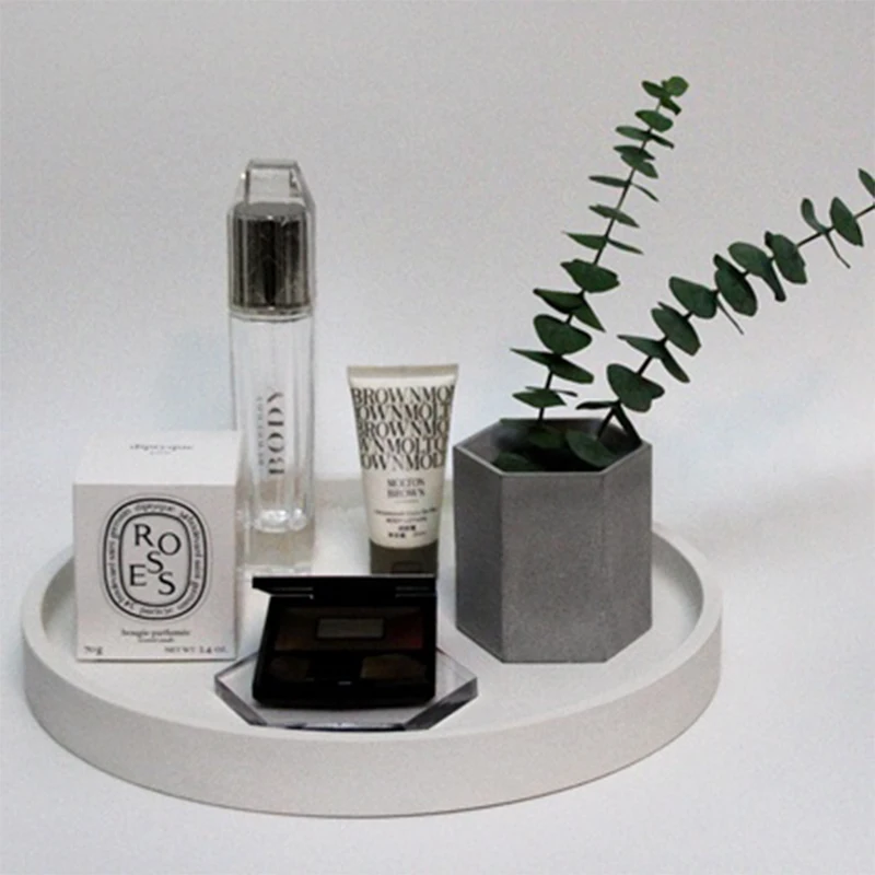 Silicone Concrete Molds Cement Round Tray Dish Mold Concrete Storage Mould Flowerpot Bottom Holder Home Decoration Silica Gel
Silicone Concrete Molds Cement Round Tray Dish Mold Concrete Storage Mould Flowerpot Bottom Holder Home Decoration Silica Gel