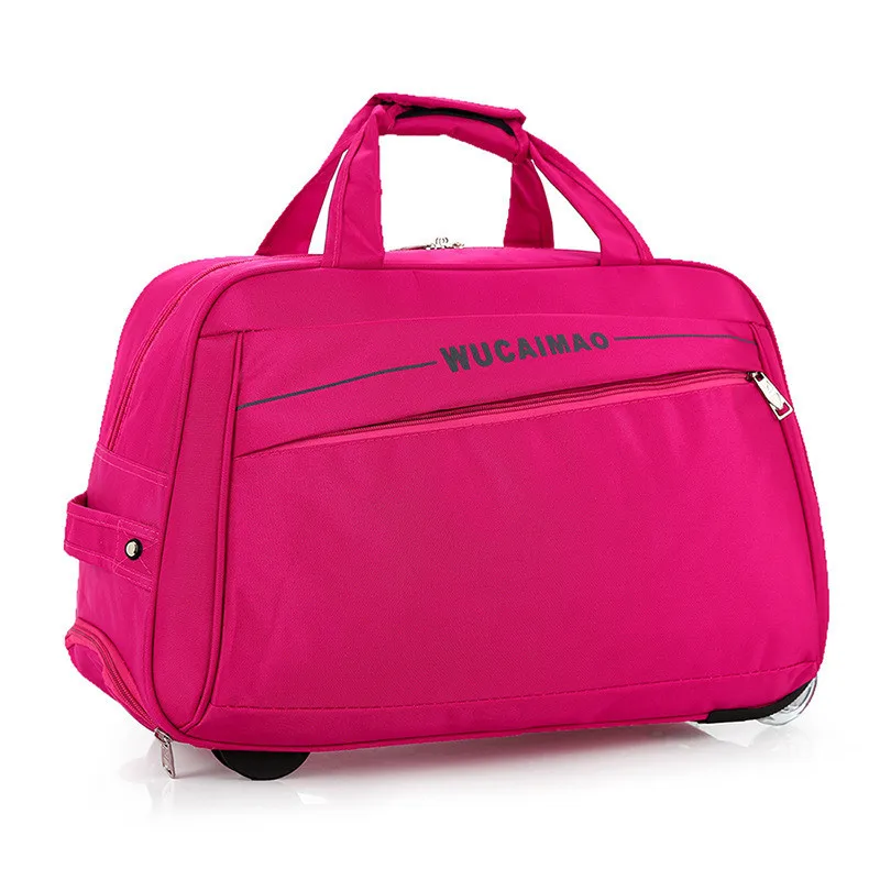 Rolling Luggage Trolley Bag Women Travel Bags Metal Hand Trolley Female&male Bag Large Package Travel Suitcase
Rolling Luggage Trolley Bag Women Travel Bags Metal Hand Trolley Female&male Bag Large Package Travel Suitcase