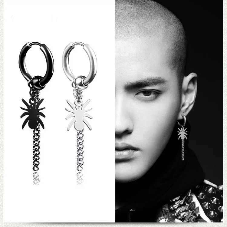 Stainless Steel New Punk Ear clip Cute Animal Spider Ear clip Earrings For Women Men Chain Tassel Ear Piercings Fashion Jewelry
Stainless Steel New Punk Ear clip Cute Animal Spider Ear clip Earrings For Women Men Chain Tassel Ear Piercings Fashion Jewelry