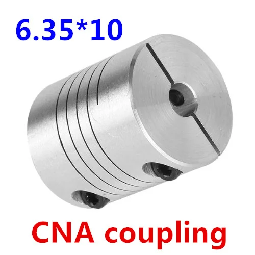 4pcs BR 6.35mm x 10mm D25 L30 CNC Stepper Motor Shaft Coupler Flexible Coupling 6.35x10mm Motor Connector 6.35*10mm
4pcs BR 6.35mm x 10mm D25 L30 CNC Stepper Motor Shaft Coupler Flexible Coupling 6.35x10mm Motor Connector 6.35*10mm