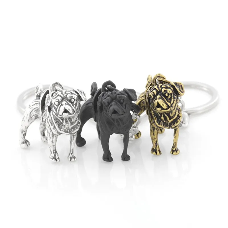 Cute Pug Pendant Keychain Vintage Silver Plated Dog Animal Key Chain Keyring Bag Charm Women Man Child Pet Lover Fashion Jewelry
Cute Pug Pendant Keychain Vintage Silver Plated Dog Animal Key Chain Keyring Bag Charm Women Man Child Pet Lover Fashion Jewelry