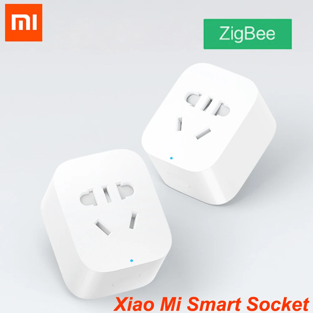 100% умная розетка Xiaomi Mi WiFi ZigBee версия приложения дистанционное управление таймер