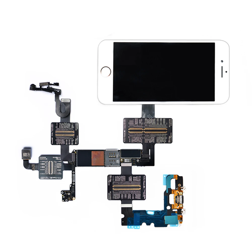 Test Cable for Front Camera/Rear Camera/Tail Plug/Display/Touch Test Cable for iPhone 6/6P/6S/6SP/7/7P/8/8P/X Repair Tools
Test Cable for Front Camera/Rear Camera/Tail Plug/Display/Touch Test Cable for iPhone 6/6P/6S/6SP/7/7P/8/8P/X Repair Tools