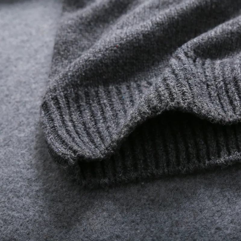 OLGITUM 2018 новый осенний и зимний однотонный Толстый Пуловер с полувысоким