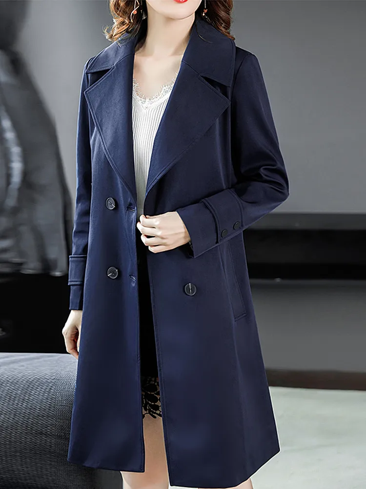 Mid-length Windbreaker Women Jacket Wild 2019 Spring New Temperament Slim Fashion Long-sleeved Coat Women's Clothing Loose Thin
Mid-length Windbreaker Women Jacket Wild 2019 Spring New Temperament Slim Fashion Long-sleeved Coat Women's Clothing Loose Thin