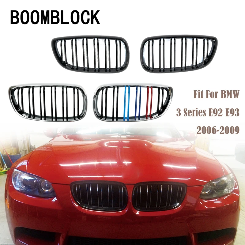 Автомобильные решетки для переднего бампера BMW E92 E93 3 серии Coupe M3 2006 2007 2008 2009 325i 328i