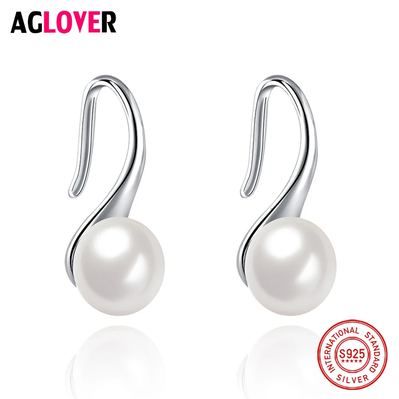 Original Authentic 925 Sterling Silver Round Pure Love 6mm Pearl Drop Earrings for Women Wedding Fine Jewelry
Original Authentic 925 Sterling Silver Round Pure Love 6mm Pearl Drop Earrings for Women Wedding Fine Jewelry