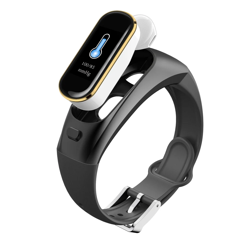 Blood Pressure Wristband Heart Rate Oxygen Earphones Pedometer Bracelet Smart Watch Fitness Tracker for Xiaomi 4 iPhone XR phone
Blood Pressure Wristband Heart Rate Oxygen Earphones Pedometer Bracelet Smart Watch Fitness Tracker for Xiaomi 4 iPhone XR phone