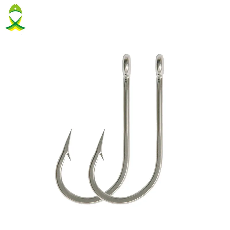 JSM 20 pcs/lot sharp Big Game Stainless Steel shark Fishing Hooks Barbed hook ocean Boat Fishing 7691 size 4/0-13/0
JSM 20 pcs/lot sharp Big Game Stainless Steel shark Fishing Hooks Barbed hook ocean Boat Fishing 7691 size 4/0-13/0