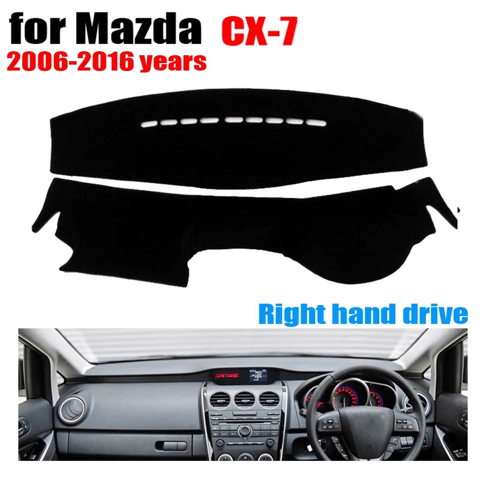RKAC Car dashboard cover mat for Mazda CX-7 2006-2016 years Right hand drive dashmat pad dash mat covers auto accessories
RKAC Car dashboard cover mat for Mazda CX-7 2006-2016 years Right hand drive dashmat pad dash mat covers auto accessories