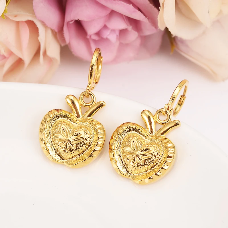 Bangrui Classical Africa Apple Earrings for Women / Girl, Gold Color Arab Middle Eastern Jewelry Mom Gifts
Bangrui Classical Africa Apple Earrings for Women / Girl, Gold Color Arab Middle Eastern Jewelry Mom Gifts
