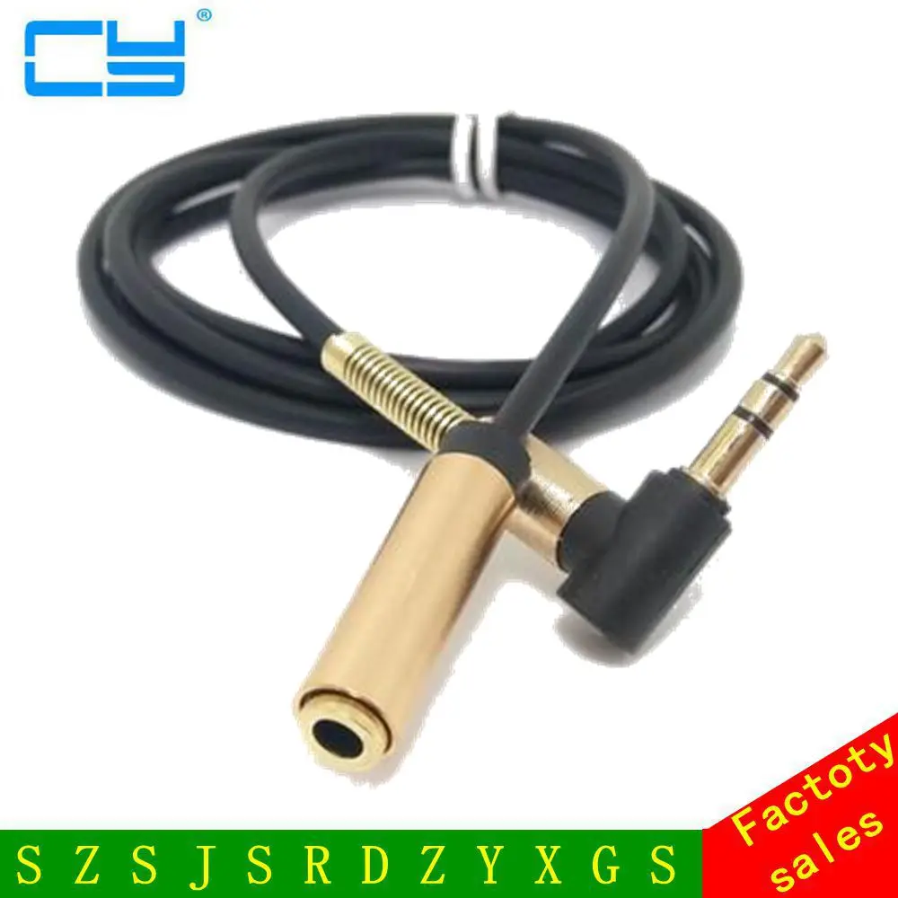 90 degree right angle plug 3.5mm angled male to female M/F stereo audio extension cable digital cord Metal head for car aux
90 degree right angle plug 3.5mm angled male to female M/F stereo audio extension cable digital cord Metal head for car aux