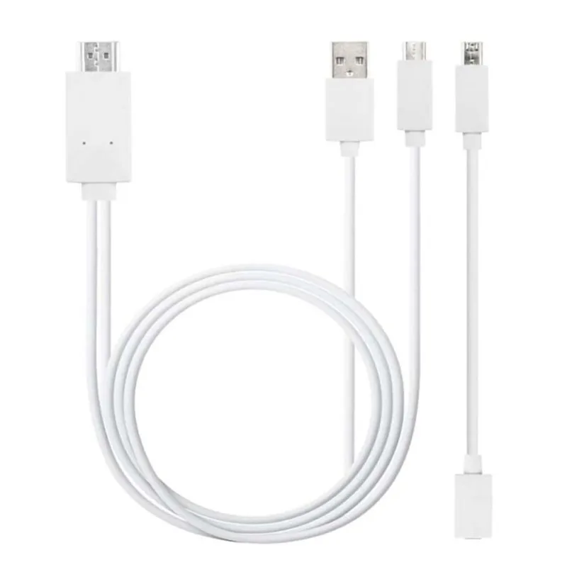 1.8 m Micro USB MHL to HDMI Cable 5 Pin & 11 HD TV Cables Adapter for SamSung HuaWei Xiaomi HTC New | Электроника