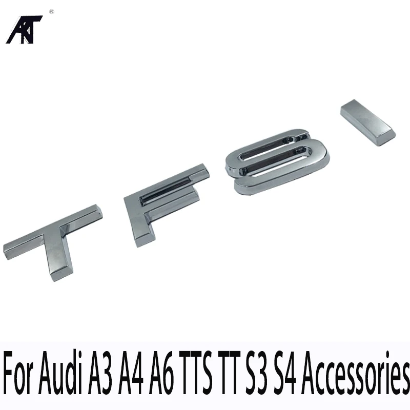 Наклейка TFSI на эмблему БАГАЖНИКА АВТОМОБИЛЯ, наклейка для Audi A3, A4, A6, TTS, TT, S3, S4, аксессуары из АБС-пластика
Наклейка TFSI на эмблему БАГАЖНИКА АВТОМОБИЛЯ, наклейка для Audi A3, A4, A6, TTS, TT, S3, S4, аксессуары из АБС-пластика
