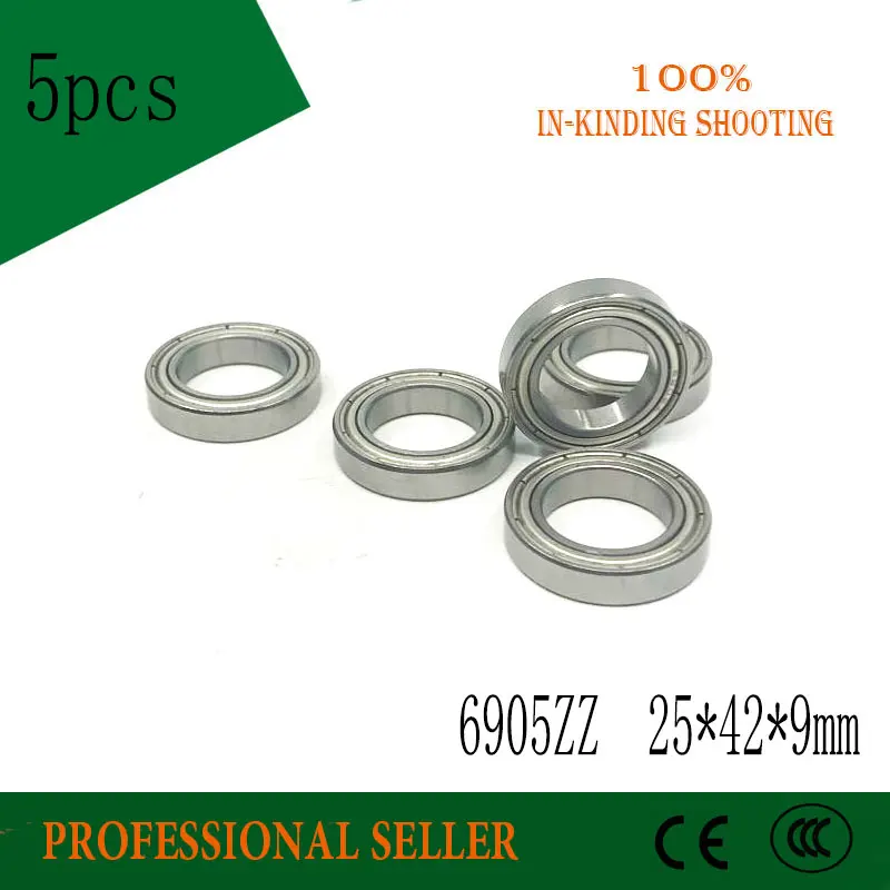 5pcs/Lot 6905ZZ 6905 ZZ 25x42x9mm Metal Shielded Deep Groove Ball Bearing P0 25*42*9mm
5pcs/Lot 6905ZZ 6905 ZZ 25x42x9mm Metal Shielded Deep Groove Ball Bearing P0 25*42*9mm