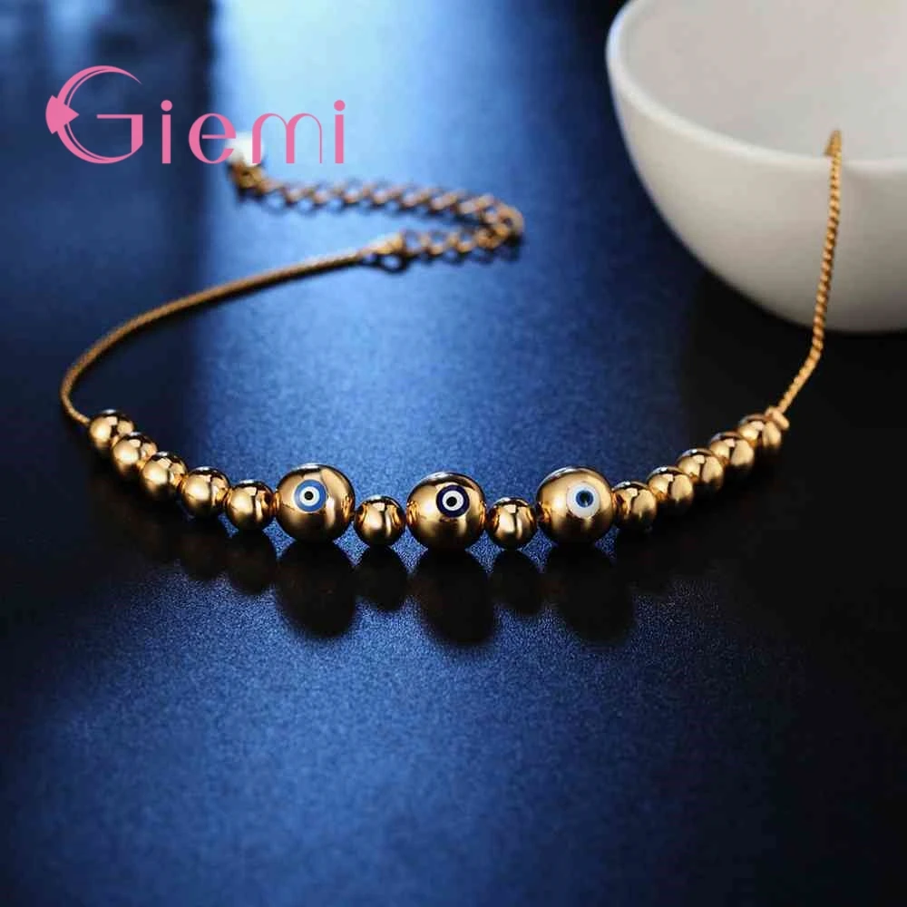 New Fashion 2 Colors Adjustable 925 Sterling Silver Beaded Bracelet For Women Girls High Quality Holiday Gift
New Fashion 2 Colors Adjustable 925 Sterling Silver Beaded Bracelet For Women Girls High Quality Holiday Gift