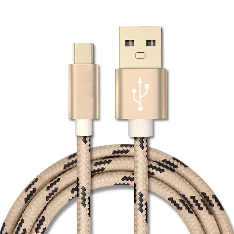 Кабель быстрой зарядки Go2linK 5 В 2 0 А м кабель Type-C USB шикарный нейлоновый