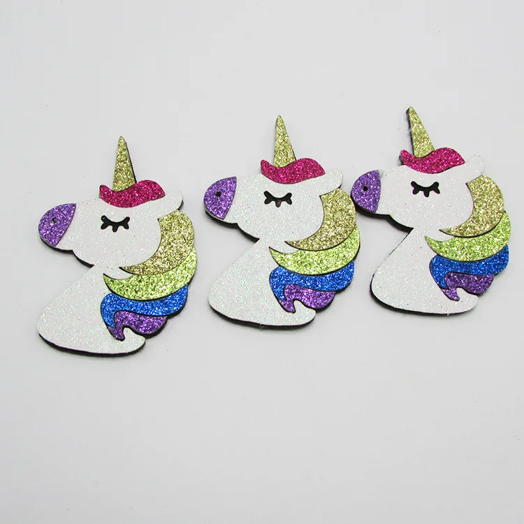 50pcs/lot 4.5x6.5cm Glitter Paillette Fabric Appliques Cartoon Unicorn Pads Patches for DIY Girls Clothes Headwear Accessories
50pcs/lot 4.5x6.5cm Glitter Paillette Fabric Appliques Cartoon Unicorn Pads Patches for DIY Girls Clothes Headwear Accessories