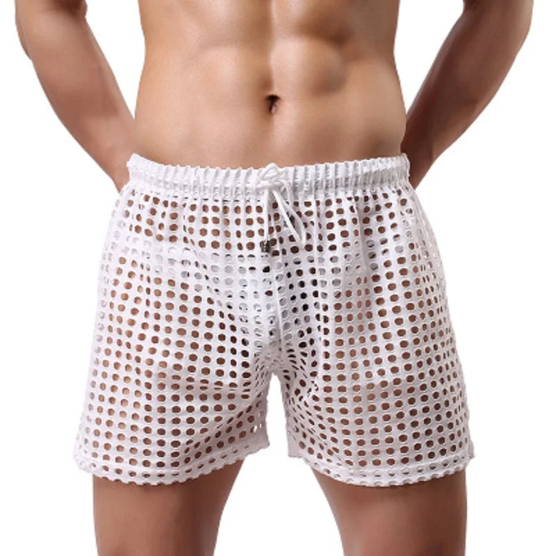 Men Mesh Hollow-out Sleep Board Shorts Fad Sports Fitness Quick-Drying Shorts Bermudas Masculina Short Musculation Homme Bottoms
Men Mesh Hollow-out Sleep Board Shorts Fad Sports Fitness Quick-Drying Shorts Bermudas Masculina Short Musculation Homme Bottoms