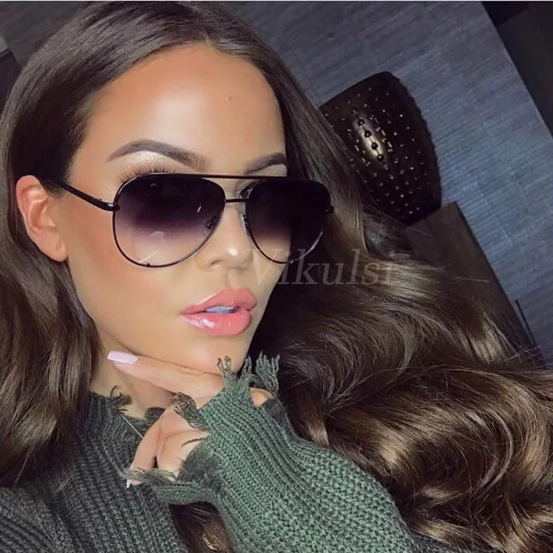 Fashion Gradient Aviation Sunglasses Women UV400 Retro Brand Designer Metal Frame Sun Glasses For Female Ladies Flat Top Eyewear
Fashion Gradient Aviation Sunglasses Women UV400 Retro Brand Designer Metal Frame Sun Glasses For Female Ladies Flat Top Eyewear
