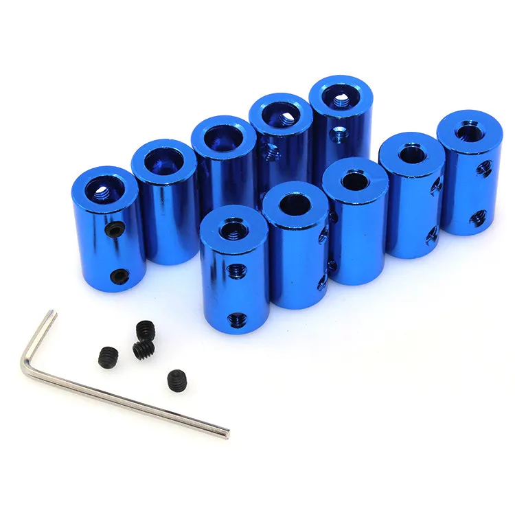 Aluminium alloy Coupling 5*8mm 5*5mm Blue Flexible Shaft Coupler with Screw For Stepper Motor Accessories 3d printer parts
Aluminium alloy Coupling 5*8mm 5*5mm Blue Flexible Shaft Coupler with Screw For Stepper Motor Accessories 3d printer parts