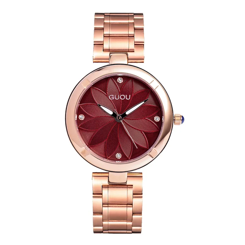 Top Luxury Women Watches Ladies Fashion Crystal Bracelet Quartz Watch Female Rose Gold Flower Dial Dress Watch Clock Wristwatch
Top Luxury Women Watches Ladies Fashion Crystal Bracelet Quartz Watch Female Rose Gold Flower Dial Dress Watch Clock Wristwatch
