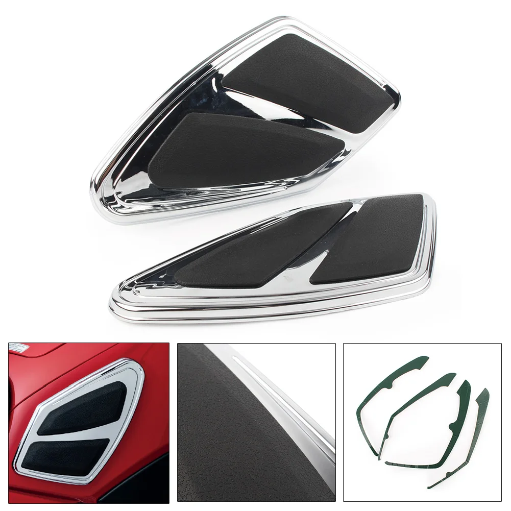 Motorcycle Tank Trims Knee Pads For Honda Goldwing GL1800 F6B 2012 2013 2014 2015 2016 2017 ABS Plastic 2pcs
Motorcycle Tank Trims Knee Pads For Honda Goldwing GL1800 F6B 2012 2013 2014 2015 2016 2017 ABS Plastic 2pcs