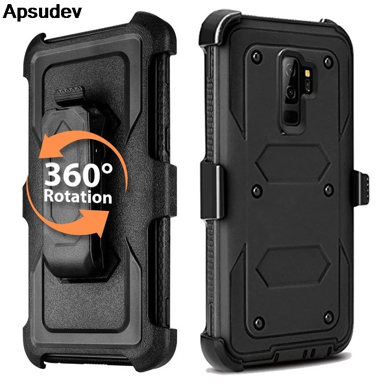Защитный чехол для телефона Apsudev s samsung Galaxy S9 Plus мягкий гибридный защитный из ТПУ с