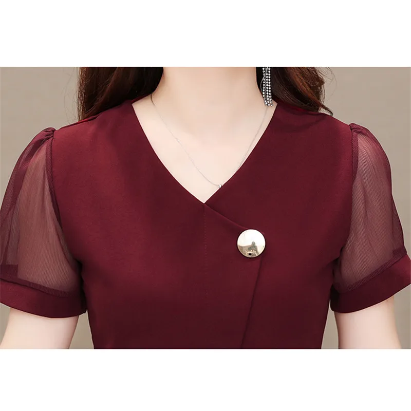 Green Dress Women Wine Red Black Blue M-4XL Plus Size Mom Dresses 2019 New Summer Korean Fashion V Neck Slim A Line Dress LR238
Green Dress Women Wine Red Black Blue M-4XL Plus Size Mom Dresses 2019 New Summer Korean Fashion V Neck Slim A Line Dress LR238