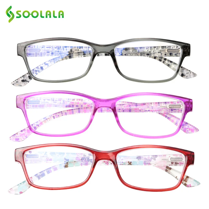 SOOLALA 3pcs Anti Blue Ray Glasses Computer Glasses Blue Light Blocking Glasses Women Blue Light Filter Anti Fatigue Glasses
SOOLALA 3pcs Anti Blue Ray Glasses Computer Glasses Blue Light Blocking Glasses Women Blue Light Filter Anti Fatigue Glasses