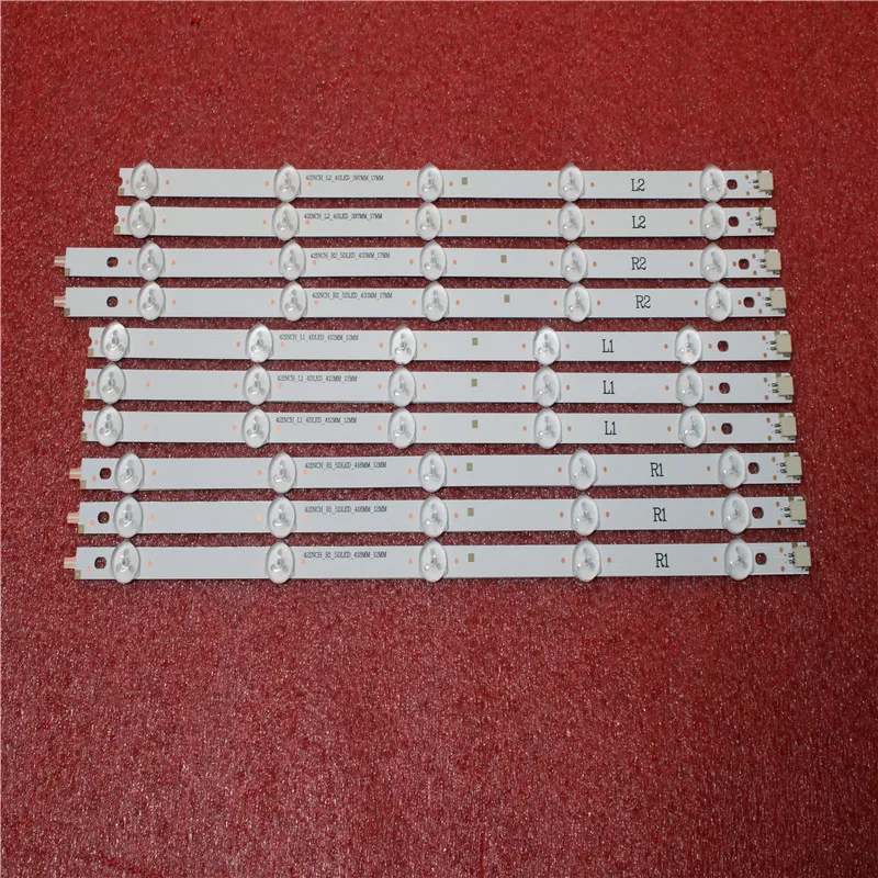 100%NEW 12PCS(3*R1 3*L1 3*R2 3*L2) LED Backlights for LG 50LN5600 6916L-1273A 6916L-1241A 6916L-1276A 6916L-1272A
100%NEW 12PCS(3*R1 3*L1 3*R2 3*L2) LED Backlights for LG 50LN5600 6916L-1273A 6916L-1241A 6916L-1276A 6916L-1272A
