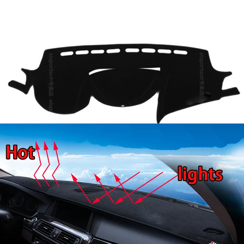 Car dashboard Avoid light pad Instrument platform desk cover Mats Carpets Auto accessories car styling for suba ru Legacy 10-14 |