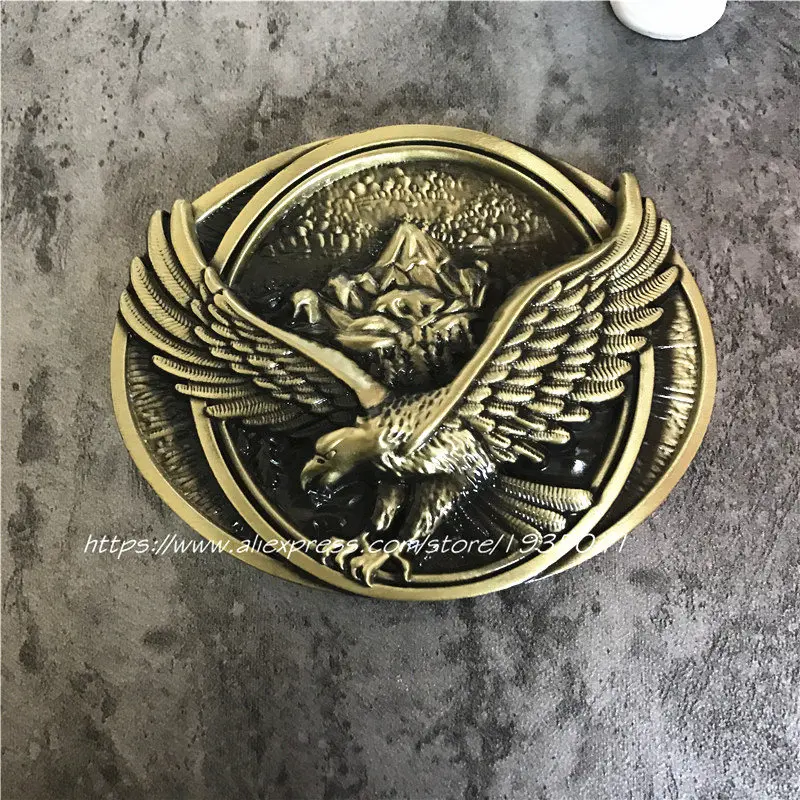 Retail Fashionl Bronze Metal Belt Buckle 3D Mountain Eagle Buckles Fit 4cm Wide Belt Men,Women Jeans,Clothes accessories
Retail Fashionl Bronze Metal Belt Buckle 3D Mountain Eagle Buckles Fit 4cm Wide Belt Men,Women Jeans,Clothes accessories