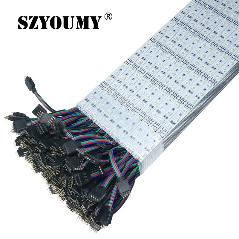 RGB LED Bar Light SMD 5050 100 CM IP20 Non-waterproof 72 LEDs Rigid Strip DC 12V
RGB LED Bar Light SMD 5050 100 CM IP20 Non-waterproof 72 LEDs Rigid Strip DC 12V