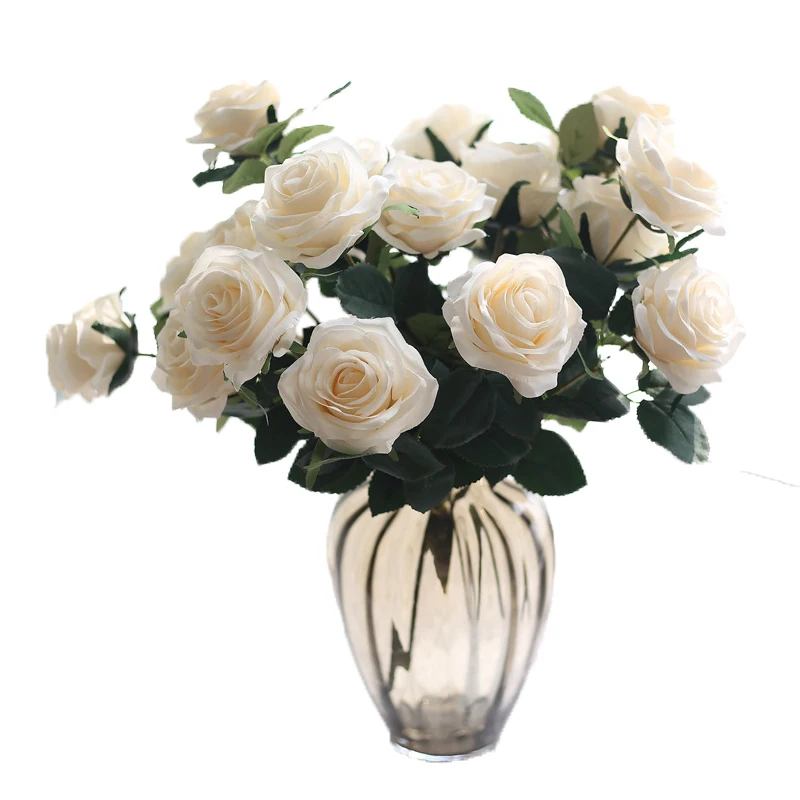 INDIGO-Wholesale 50pcs Rose Bunch(10 flowers/stem) Wedding Peony Silk Rose Bouquet Silk Flower Floral Party Event Free Shipping
INDIGO-Wholesale 50pcs Rose Bunch(10 flowers/stem) Wedding Peony Silk Rose Bouquet Silk Flower Floral Party Event Free Shipping