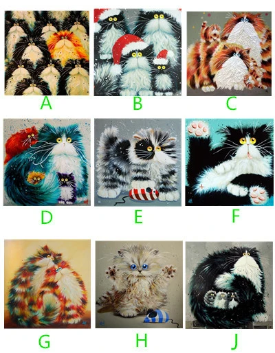 NEW Cross Stitch 3D diy Diamond Painting Colorful CAT Gift For Home Decoration Animal Series Diamond Embroidery Painting
NEW Cross Stitch 3D diy Diamond Painting Colorful CAT Gift For Home Decoration Animal Series Diamond Embroidery Painting
