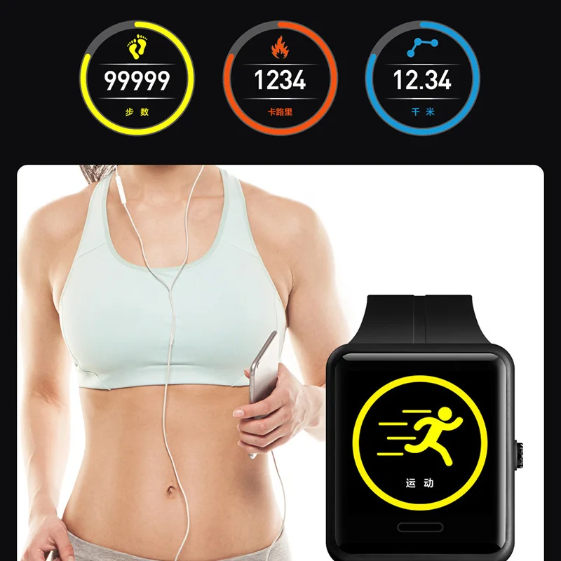Smart Watches For Android IOS Men Women Sport Watch Outdoor Casual Mandatory Smartwatch Heart Rate Monitor Relogio Masculino
Smart Watches For Android IOS Men Women Sport Watch Outdoor Casual Mandatory Smartwatch Heart Rate Monitor Relogio Masculino