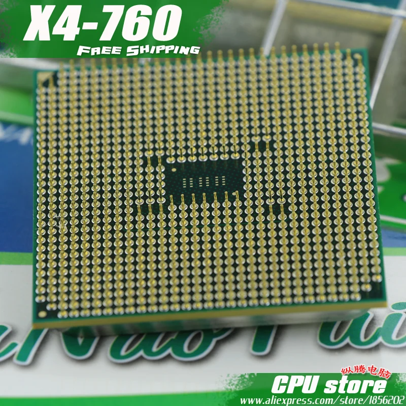 Бесплатная доставка процессор AMD X4 760K Quad Core FM2 3 8 GHz 4MB 100W штук 760 (Рабочая 100%) есть