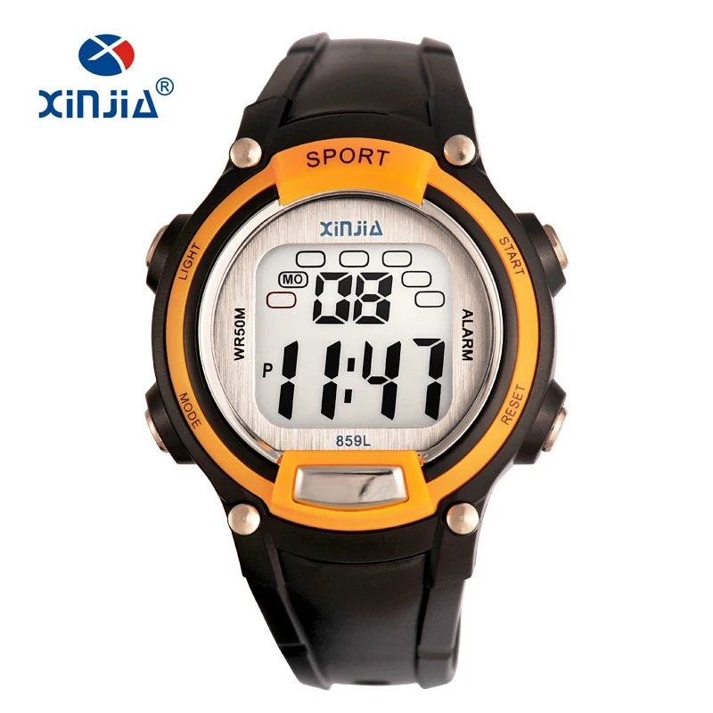 2020 XINJIA Boy And Girl Digital Sport Watch 7 Color Back Light Stopwatch 50M Waterproof Children's Jelly Candy Colorful Strap
2020 XINJIA Boy And Girl Digital Sport Watch 7 Color Back Light Stopwatch 50M Waterproof Children's Jelly Candy Colorful Strap
