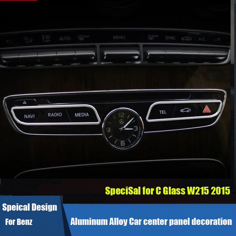 2pcs/lot Aluminum alloy AMG Styling Car center panel decoration sticker For Mercedes-Benz C180L C200L C260L C300L 2015
2pcs/lot Aluminum alloy AMG Styling Car center panel decoration sticker For Mercedes-Benz C180L C200L C260L C300L 2015