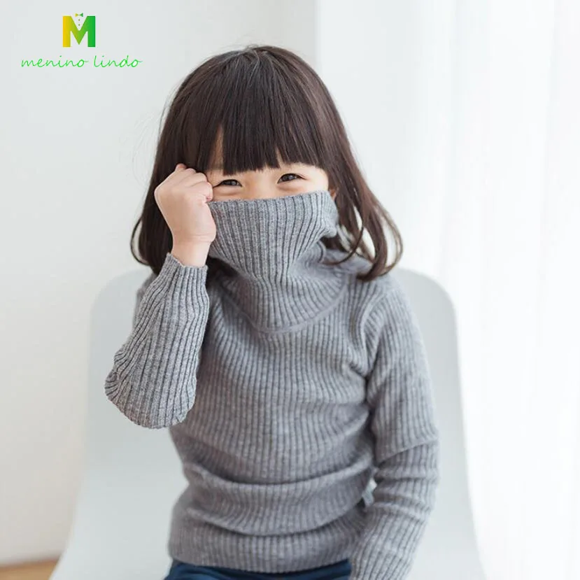 Children sweaters girls turtleneck full length sleeve knitted sweater baby clothes kids stretch spring jacket 1-9T child outwear
Children sweaters girls turtleneck full length sleeve knitted sweater baby clothes kids stretch spring jacket 1-9T child outwear