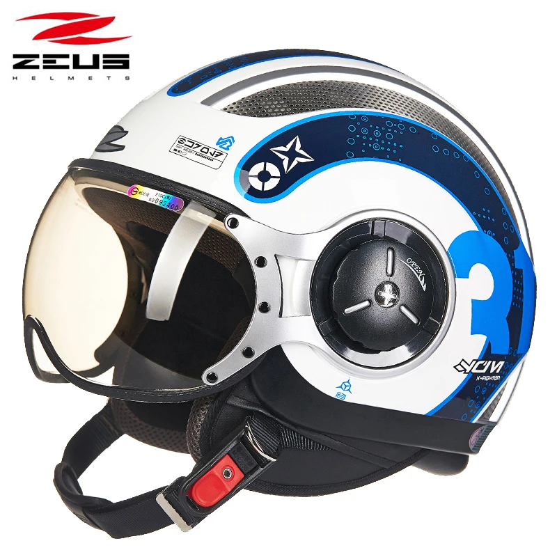 ZEUS Motorcycle half face Helmet Motociclismo 218 Moto Bike Capacetes Protection
ZEUS Motorcycle half face Helmet Motociclismo 218 Moto Bike Capacetes Protection