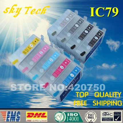 Empty Refillable cartridges for Epson SC PX5VII, PX5VII refill cartridge for IC79 series . with ARC chips
Empty Refillable cartridges for Epson SC PX5VII, PX5VII refill cartridge for IC79 series . with ARC chips