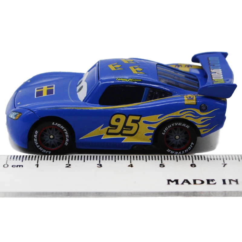 Pixar Cars Diecast NO.95 Limited Edition Sweden Lightning McQueen Metal Toy Car 1:55 Loose Brand New Alloy Car Toys
Pixar Cars Diecast NO.95 Limited Edition Sweden Lightning McQueen Metal Toy Car 1:55 Loose Brand New Alloy Car Toys