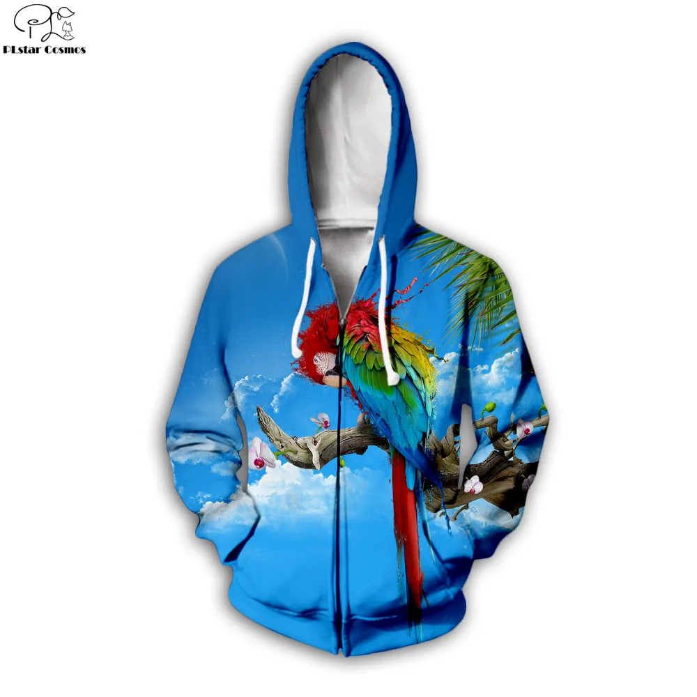 Parrot Hoodies Men women hoodies Hip Hop Pullover bird 3d Print sweatshirt Tracksuits Clothes Casual Tops sweatshirt coat THS031
Parrot Hoodies Men women hoodies Hip Hop Pullover bird 3d Print sweatshirt Tracksuits Clothes Casual Tops sweatshirt coat THS031