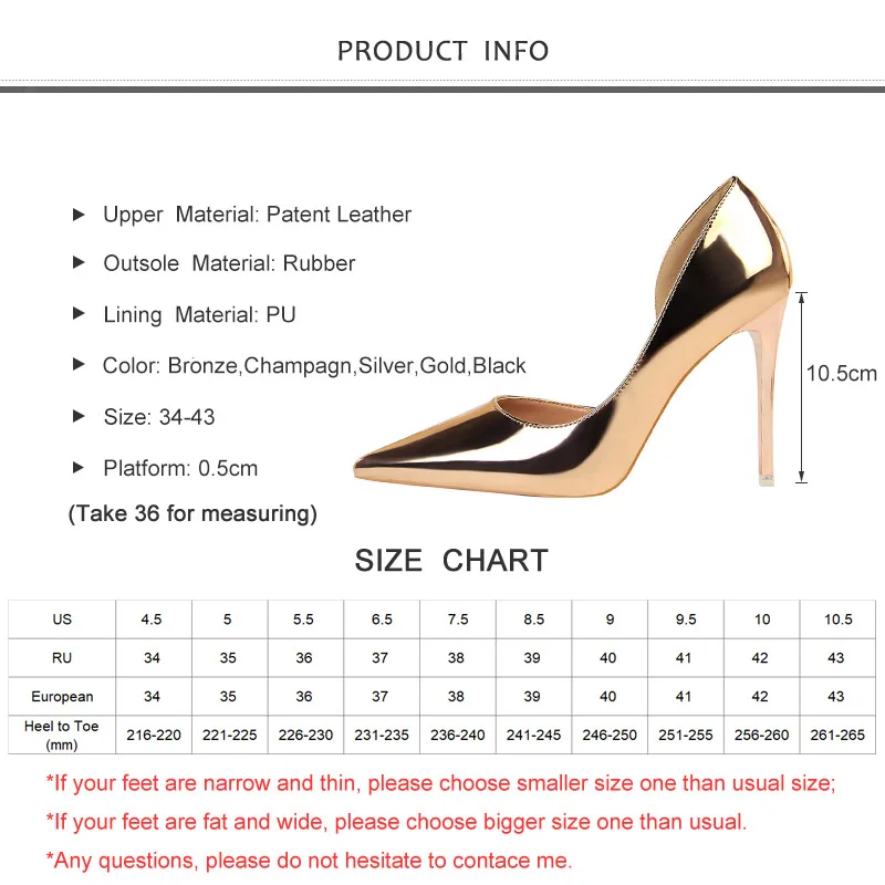 2019 New Spring/Autumn Women Pumps High Thin Heel Pointed Toe Shallow Fretwork Sexy Office Ladies Women Shoes Gold High Heels
2019 New Spring/Autumn Women Pumps High Thin Heel Pointed Toe Shallow Fretwork Sexy Office Ladies Women Shoes Gold High Heels