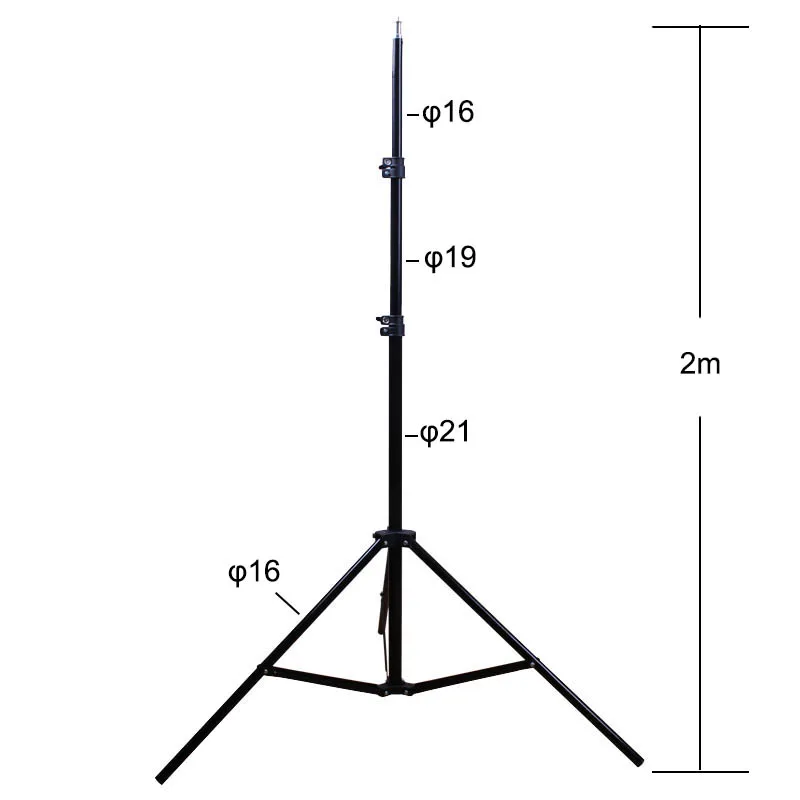 Штатив с винтом 1/4 дюйма для софтбокса 2 м/78 дюймов|flash mount|support standlight tripod |